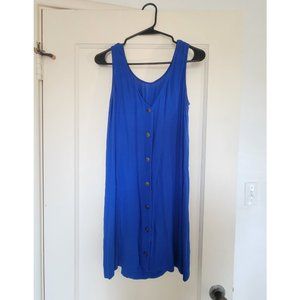 Madewell Lakeshore Button-Back Dress